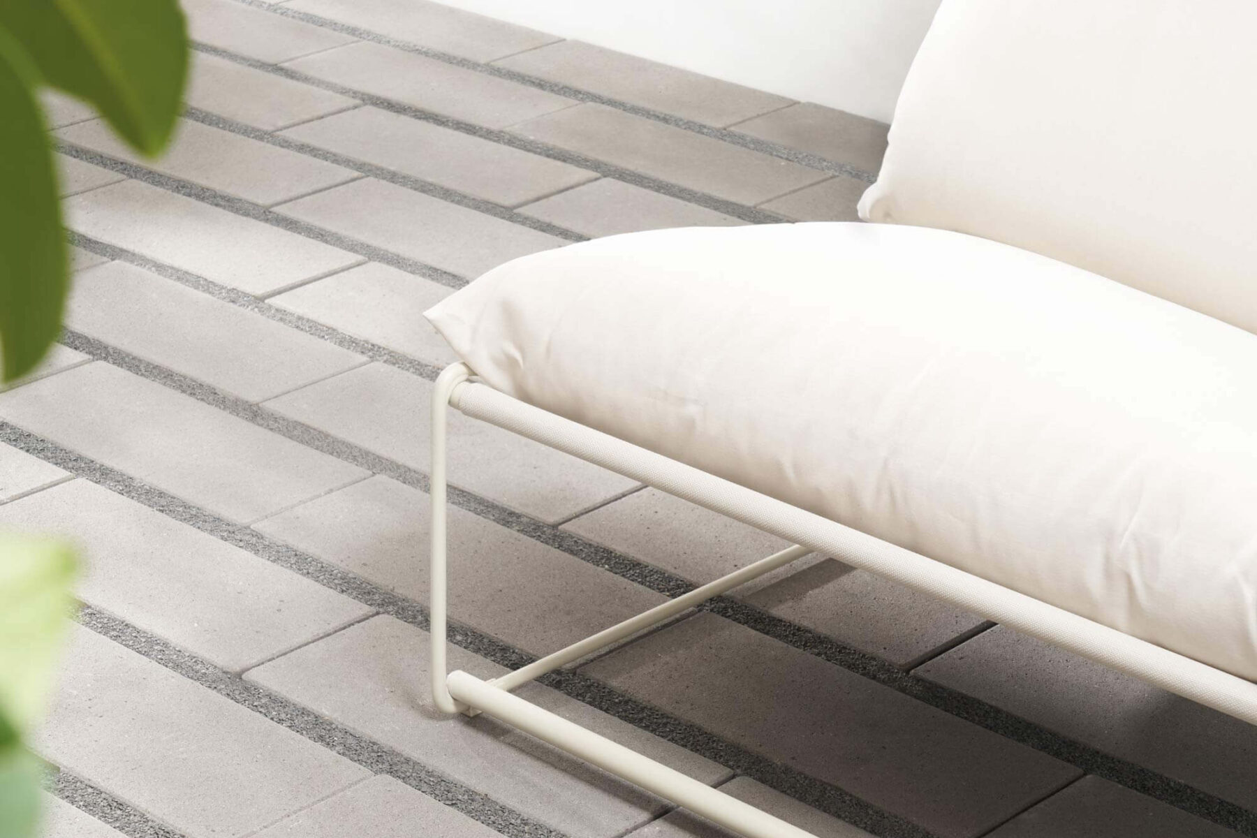 Referenzbild Dränfuge mit Splittfüllung