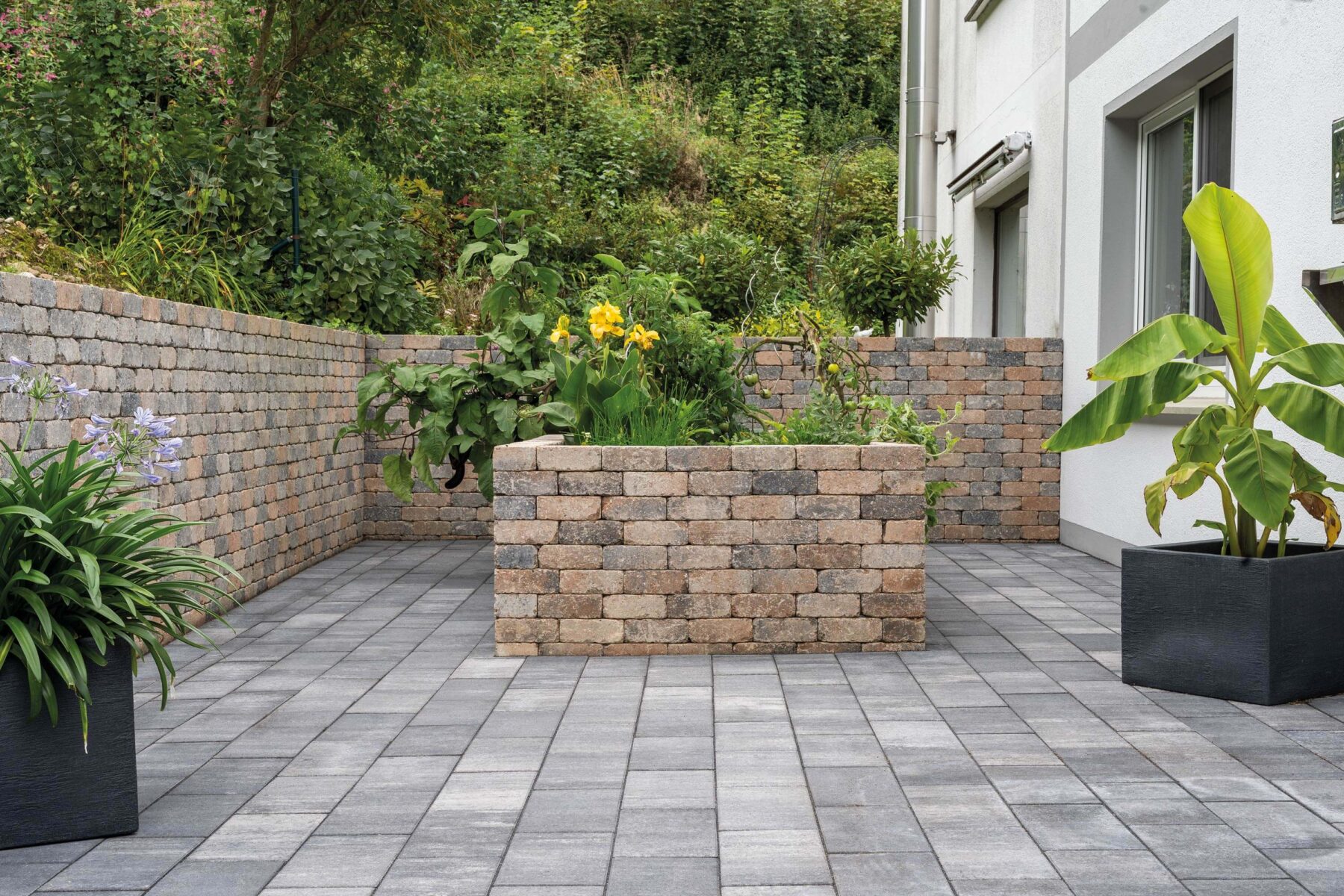 Schaumburger Rustikal Mauerstein gerumpelt